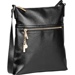 Alex Varga Onassis Crossbody Handbag Black